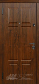 Металлическая входная дверь МДФ + МДФ №340 с отделкой МДФ ПВХ - фото