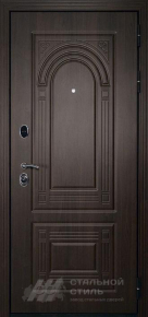 Дверь с зеркалом №62 с отделкой МДФ ПВХ - фото